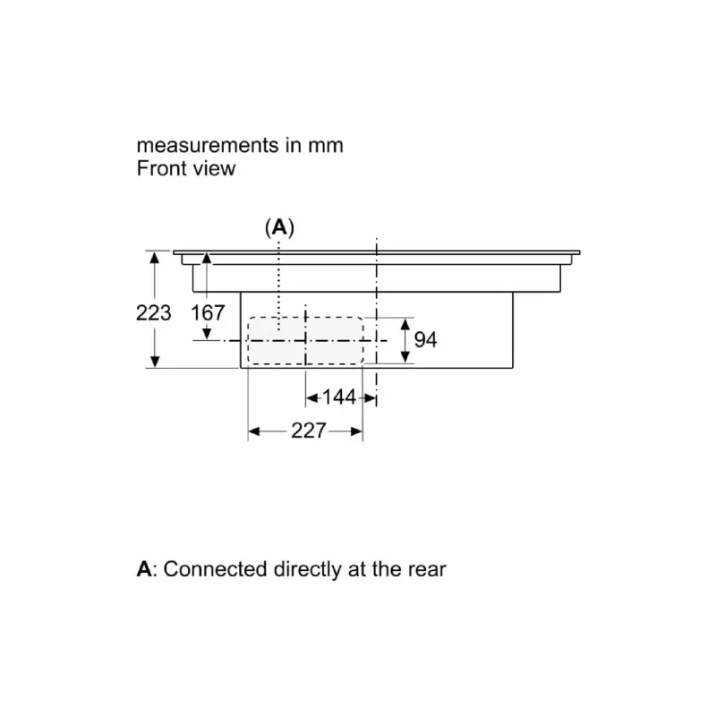 Quemador Bosch, Black (PXX875D67E)