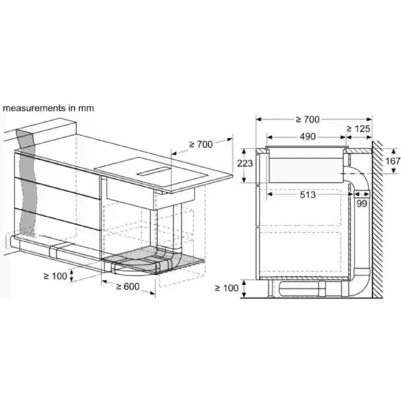 Quemador Bosch, Black (PXX875D67E)