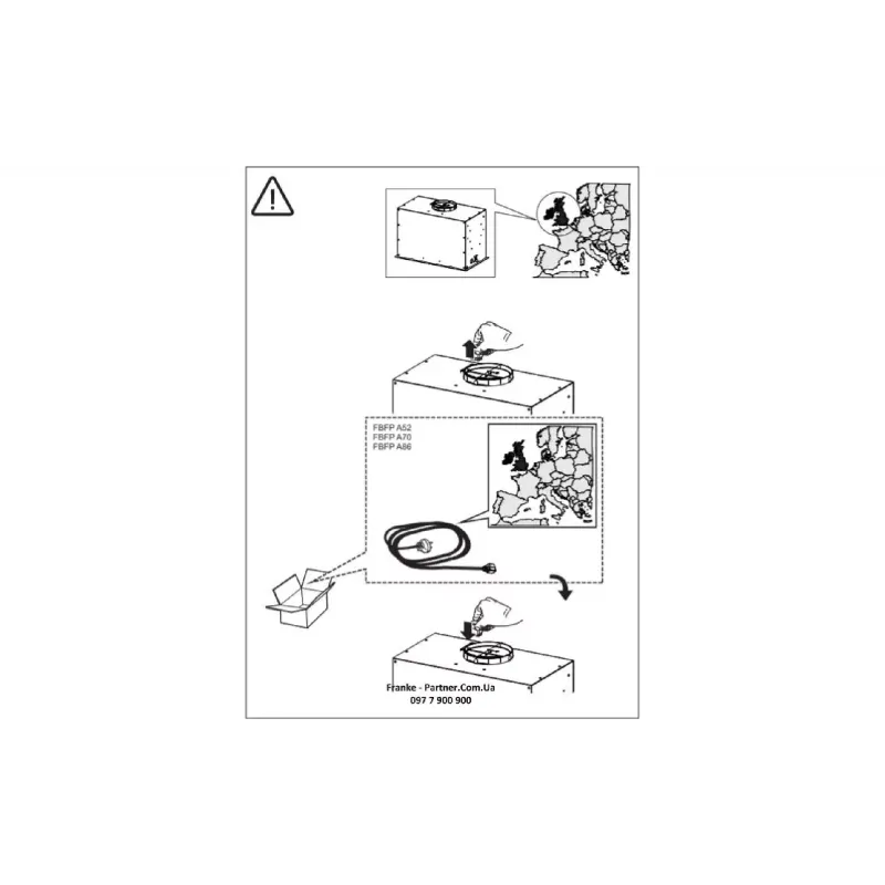 غطاء الشفاط Franke FBFEXSA70 (305.0665.361)