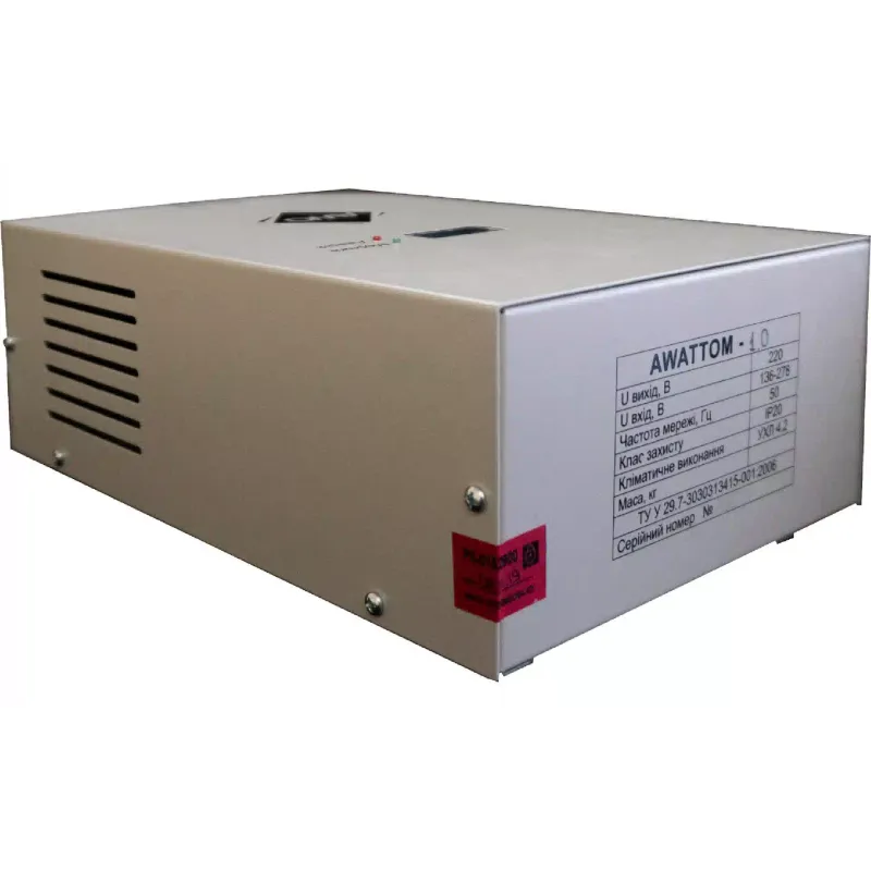 Voltage stabilizer Awattom  (AWATTOM-1.0)