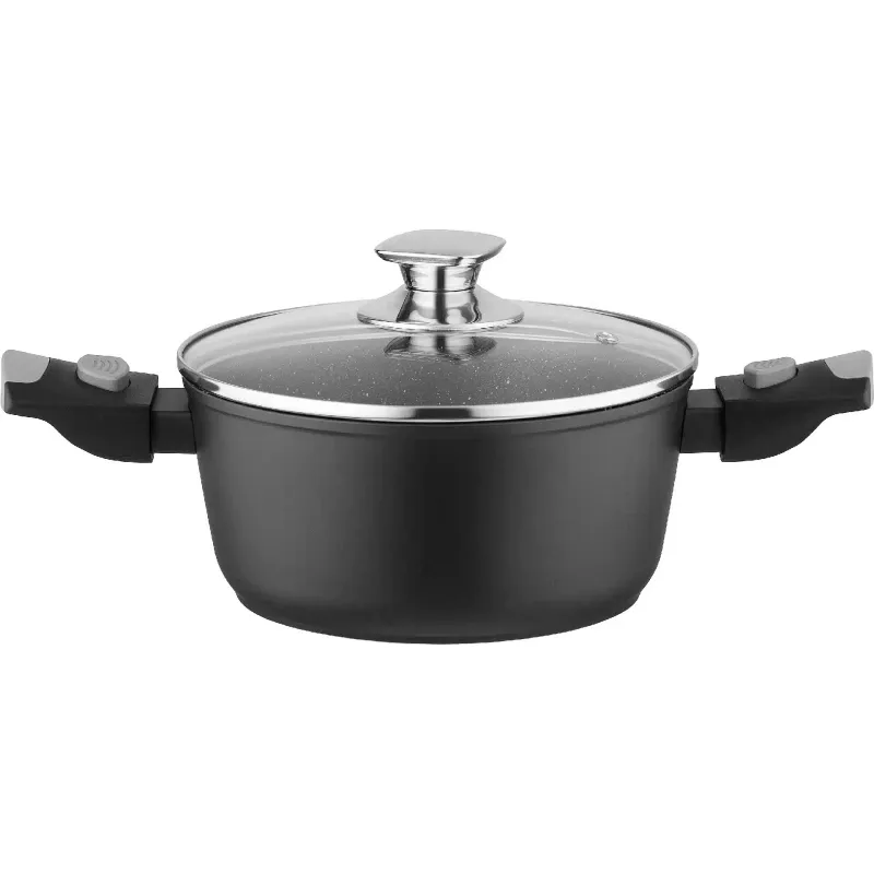 Cacerola con tapa Ardesto Gemini Bari, Black (AR1925AC)
