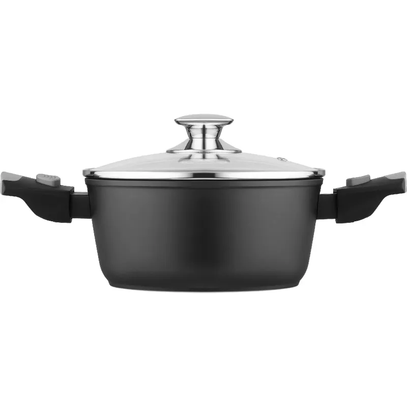 Cacerola con tapa Ardesto Gemini Bari, Black (AR1925AC)