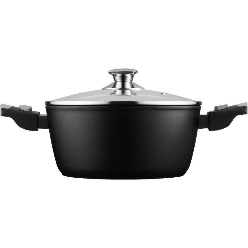 قدر مع غطاء Ardesto Gemini Bari, Black (AR1939AC)
