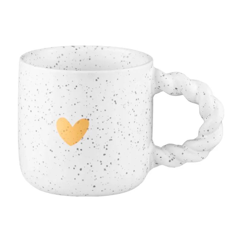 Csésze Ardesto My heart, Light Gray (AR3082G)