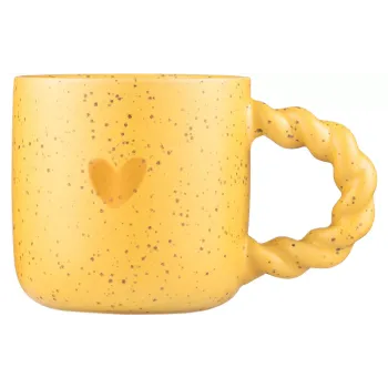 Xícara Ardesto My heart, Yellow (AR3082Y)