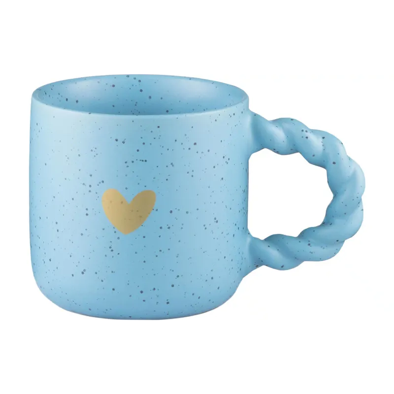 Xícara Ardesto My heart, Light Blue (AR3082D)