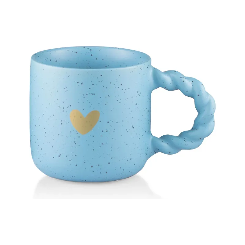 Xícara Ardesto My heart, Light Blue (AR3082D)