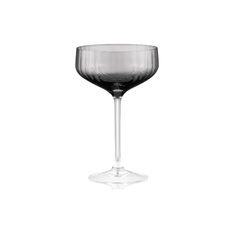 Champagne glass Ardesto Black Mars Alcor (AR2633GF), 330 ml, Grey