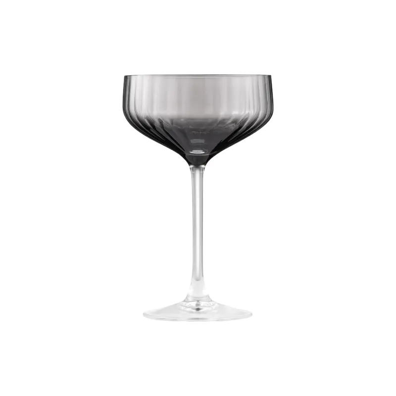 Champagne glass Ardesto Black Mars Alcor (AR2633GF), 330 ml, Grey