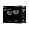 Champagne glass Ardesto Black Mars Alcor (AR2633GF), 330 ml, Grey