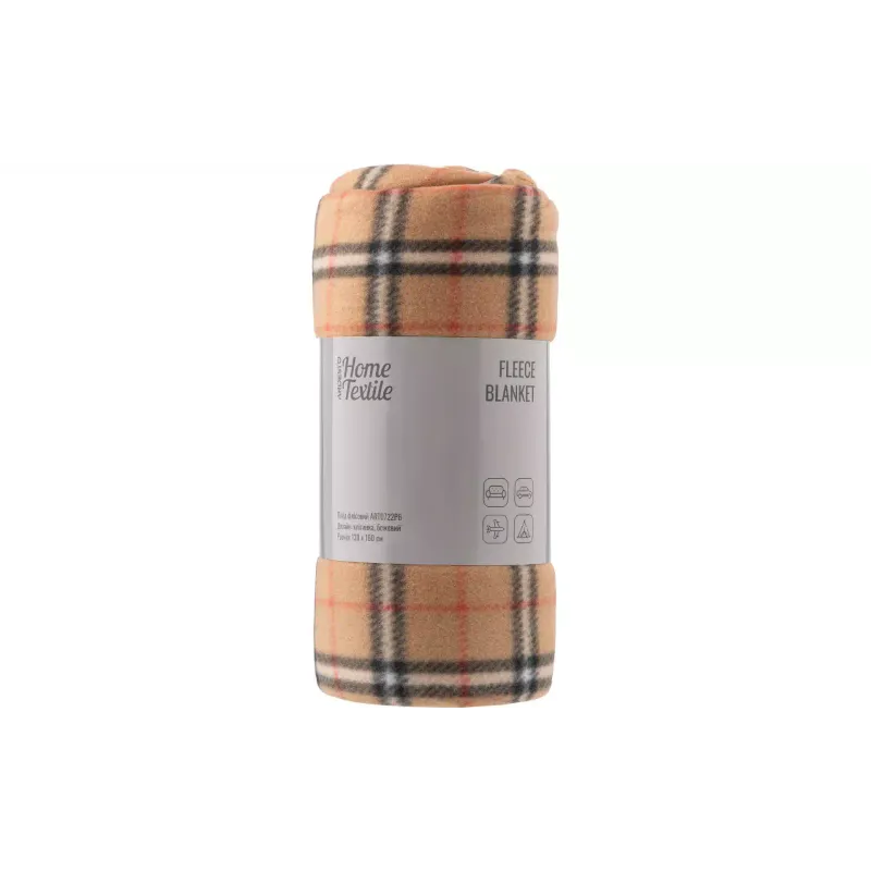 Xadrez Ardesto Fleece , Beige (ART0722PB)