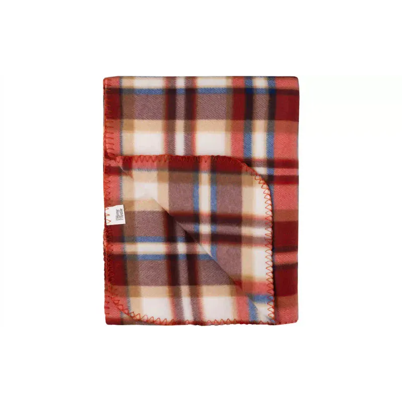 Плед Ardesto Fleece Клетка, 130 х 160 см, полиэстер (ART0720PB)