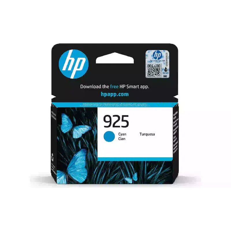 Cartucho HP HP 925, Cyan (4K0V6PE)