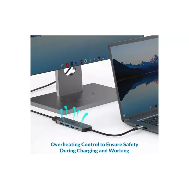 Хаб Acer (HP.DSCAB.021), Grey