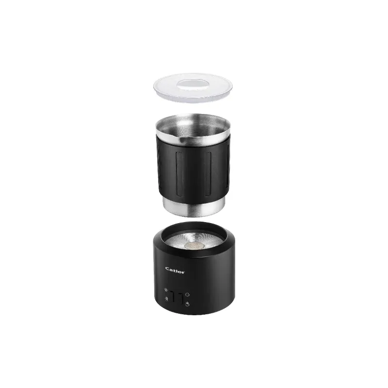 Tejhabosító és -melegítő Catler, Black (MF621)