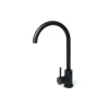 Νιπτήρας κουζίνας + βρύση + διανομέας Adamant Minimal, Black (1824296902303)