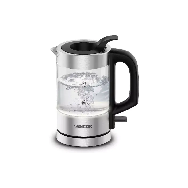 Електрочайник Sencor (SWK160SS), 500 мл, Stainless steel