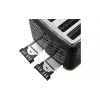 Тостер Sencor (STS7551BK-EUE3), 1600 Вт, Black/Gold