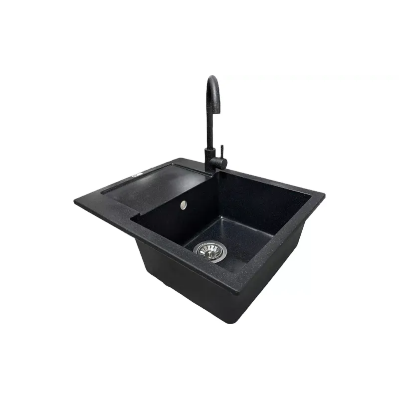 Kuhinjsko korito + mešalnik Adamant Minimal, Black (1824296912303)