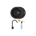 حوض المطبخ + صنبور + موزع Adamant Ovum, Black (1824296900403)