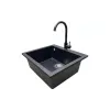 Кухненска мивка + смесител Adamant Univer, Black (4824296912103)