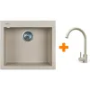 Кухонна мийка + змішувач Adamant Univer Avena (4824296912106), врізна