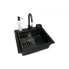 حوض المطبخ + الخلاط Adamant Univer, Black (4824296106603)