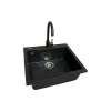 حوض المطبخ + الخلاط Adamant Univer, Black (4824296106603)