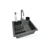 حوض المطبخ + الخلاط Adamant Univer, Grey (4824296106604)
