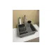 Кухонна мийка + змішувач Adamant Univer (4824296106604), врізна, Grey
