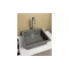 حوض المطبخ + الخلاط Adamant Univer, Grey (4824296106604)