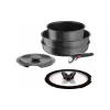 Conjunto de utensílios de cozinha Tefal Ingenio Inspiration, Black (L867S604)