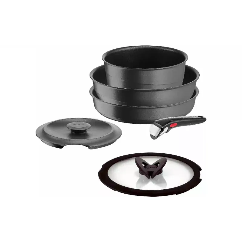 Conjunto de utensílios de cozinha Tefal Ingenio Inspiration, Black (L867S604)