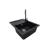 Кухненска мивка + смесител Adamant Anila, Black (182496910303)