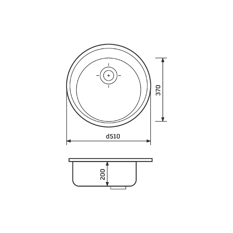 حوض المطبخ + الخلاط Adamant Sun, Sahara (4824296910102)