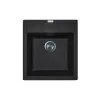 حوض المطبخ + الخلاط Adamant Brick, Black (4824296209203)