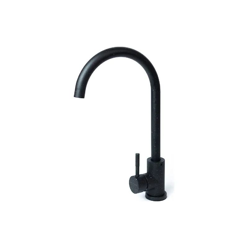 حوض المطبخ + الخلاط Adamant Brick, Black (4824296209203)