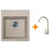 Кухненска мивка + смесител Adamant Brick Avena (4824296209206)