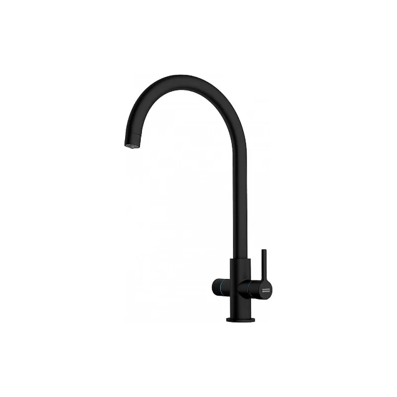 Кухненски кран Franke Lina J Clear Water 2.0, Matte Black (120.0730.807)
