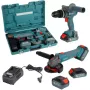 Akku-Werkzeugsatz Konner&Sohnen (KSIDAGB20VSET1)