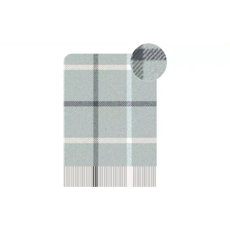 Plaid Ardesto Leonardo Alpina (ART0704LM), 140 x 200 cm, Light Blue