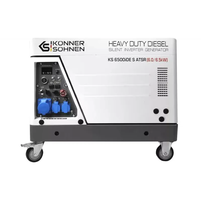 Генератор дизельний інверторний Konner&Sohnen (KS 6500IDESATSR), 6.5 кВт