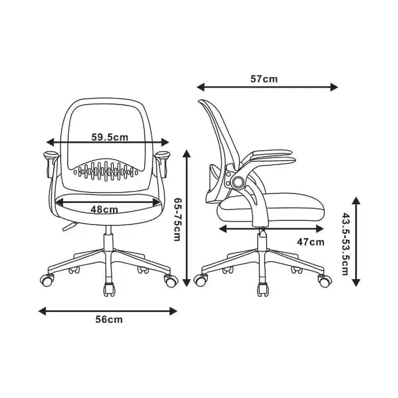 Кресло 2E OC100, ткань (2E-OC100-LIGHTGREY)