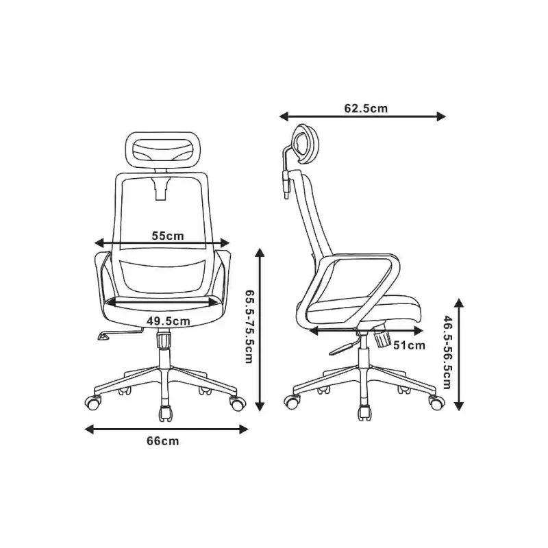 Кресло 2E OC120, ткань (2E-OC120-GRAY)