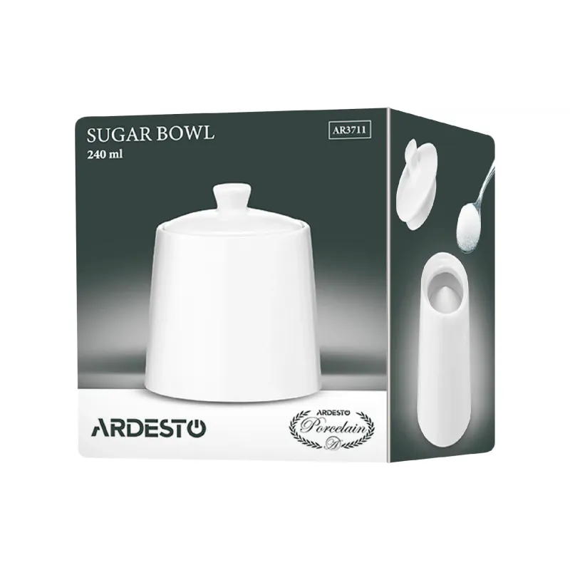 Захарница Ardesto, White (AR3711)