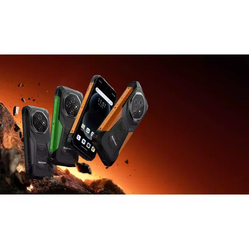 Smartphone Blackview Fort 1 6/256, Black (6931548323624)