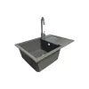 حوض المطبخ + الخلاط Adamant Horizon, Grey (4824296104404)