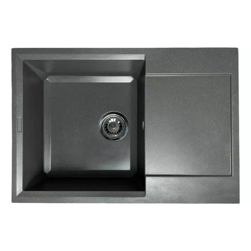 حوض المطبخ + الخلاط Adamant Horizon, Grey (4824296104404)