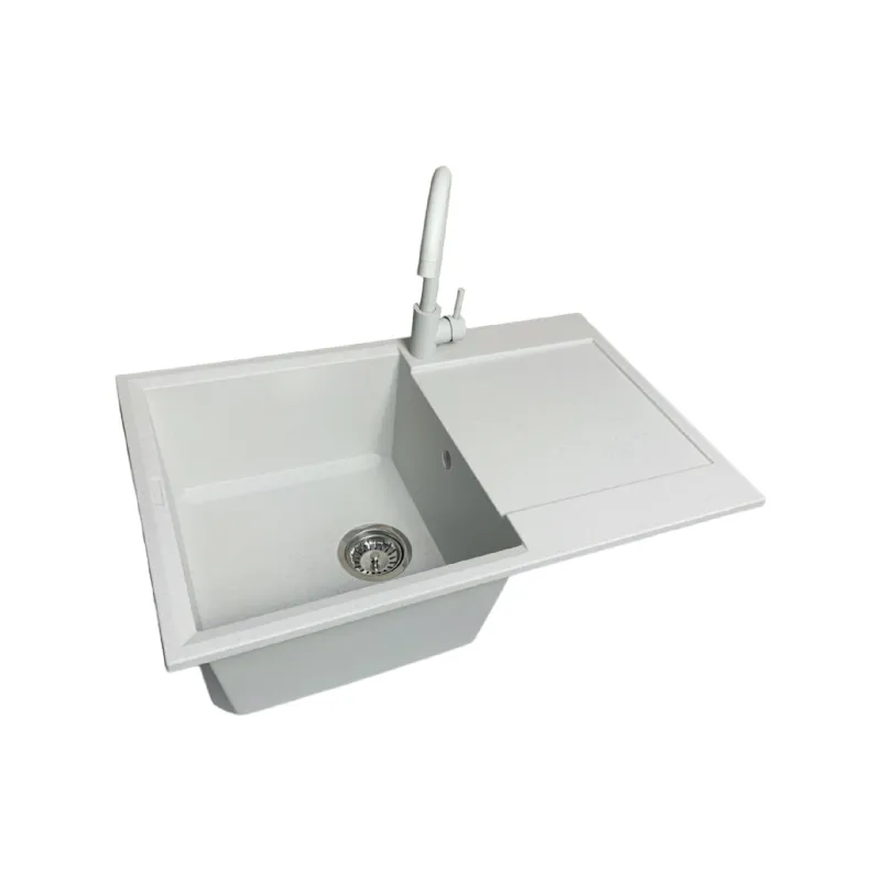 Νιπτήρας κουζίνας + μίξερ Adamant Horizon, Old Stone (4824296106310)