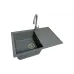 Кухненска мивка + смесител + диспенсър Adamant Horizon, Grey (1824296901504)